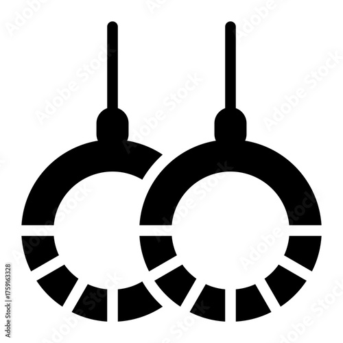rings glyph icon
