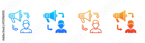 Lead Source Consistent and versatile vector icons multiple style