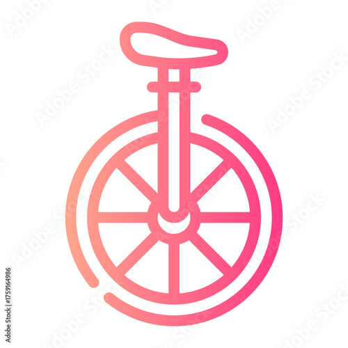 unycicle gradient icon