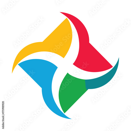 abstract shape logos.eps