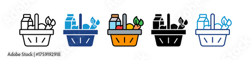 Consumer Goods multiple icon