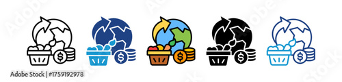 Food Exports multiple icon