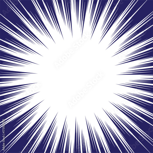Speed Lines Comic Book Design Element Vector