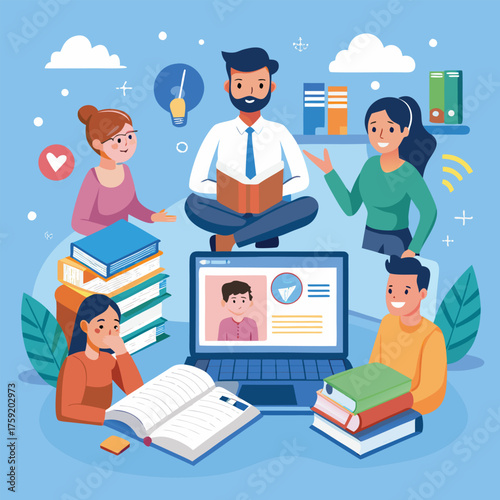 keywords  virtual  lecture  students  online  stud.eps