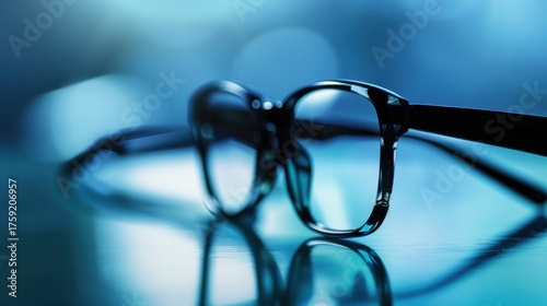 Fashion Eyewear Collection: Sunglasses, Eyeglasses & Optical Specs—Black/White/Blue Frames, Plastic Lenses & 3D Isolated Designs for Summer