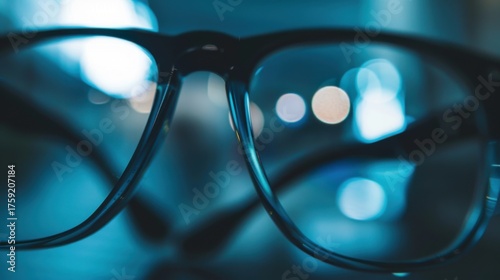 Fashion Eyewear Collection: Sunglasses, Eyeglasses & Optical Specs—Black/White/Blue Frames, Plastic Lenses & 3D Isolated Designs for Summer