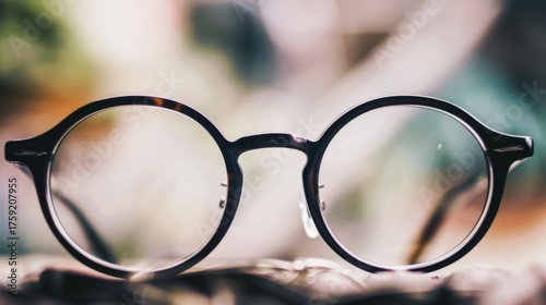 Fashion Eyewear Collection: Sunglasses, Eyeglasses & Optical Specs—Black/White/Blue Frames, Plastic Lenses & 3D Isolated Designs for Summer