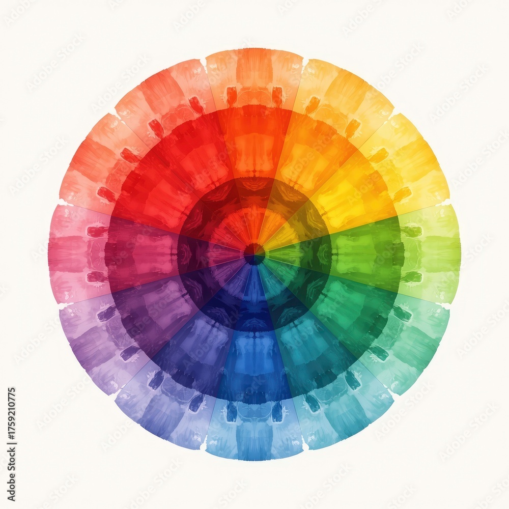 Obraz premium color palette guide