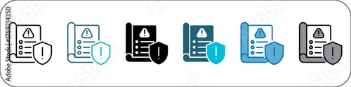 Rule Icon Single Pack Illustration
