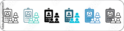 Membership Icon Single Pack Illustration