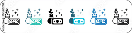 Investment Icon Single Pack Illustration