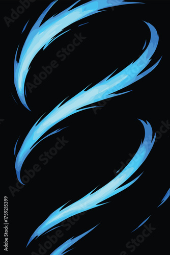 anime wind aura magic effect, skill anime charging effect, surrounded wind magic effect