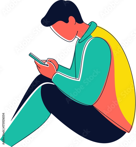 deeply immersed a digital connection transforms ordinary moments into focus