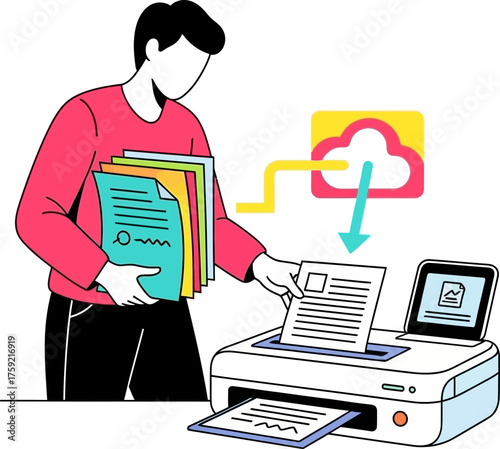 modern workflow master converting cloud intelligence to essential printed materials