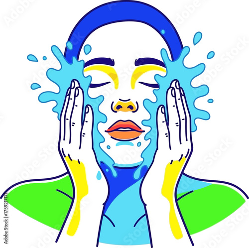 hydration ritual invigorating cleanse washes away fatigue, embracing calm