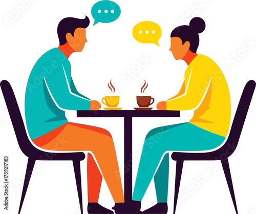meaningful discussions unfold over coffee, fostering connection and shared understanding