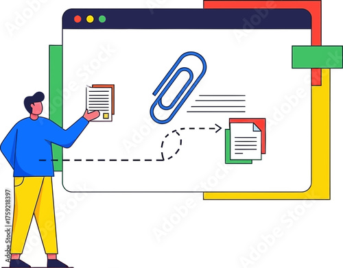 bridging information gaps attaching essential files for seamless digital communication