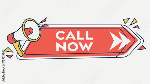 Drive Sales Now with this Bold Call to Action Design, Perfect for Marketing Campaigns and Urgent Announcements to Boost Customer Engagement Today
