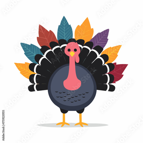 vector illustration of turkey