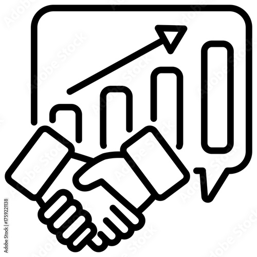Partnership Outline Icon