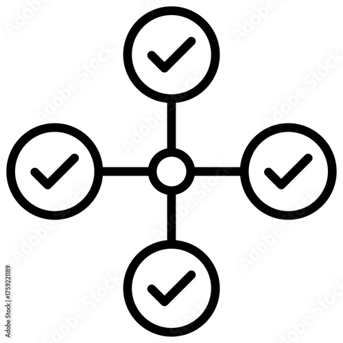 Integration Outline Icon