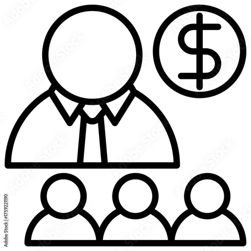 Monopoly Outline Icon