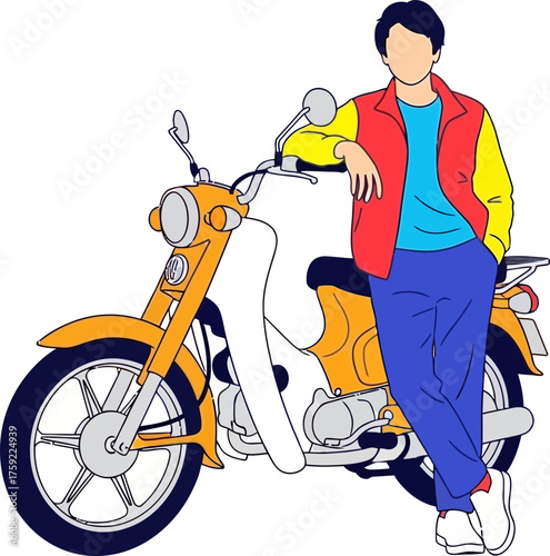 bold colors, easy vibe the riders timeless street story