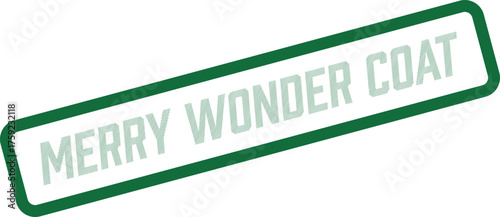 Merry Wonder Coat seasonal outerwear for festive winter fashion and stylish cold weather apparel