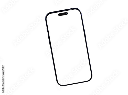 Clean, minimalist smartphon...