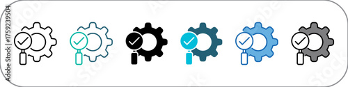 Verification Icon Pack Multistyle Illustration