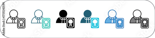 Certifier Icon Pack Multistyle Illustration