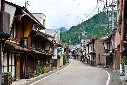 郡上八幡　立町通の町並み