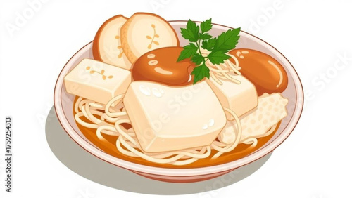 Freshly prepared breakfast sandwich with cheese and tomato on a plate for a delicious meal or snack vector