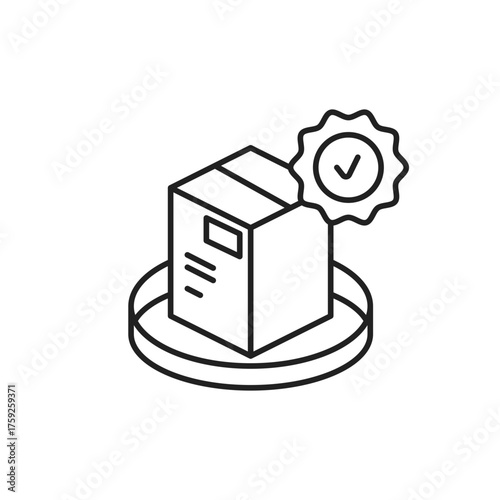 Check Icon, Verified Package Dashboard for Branding.
