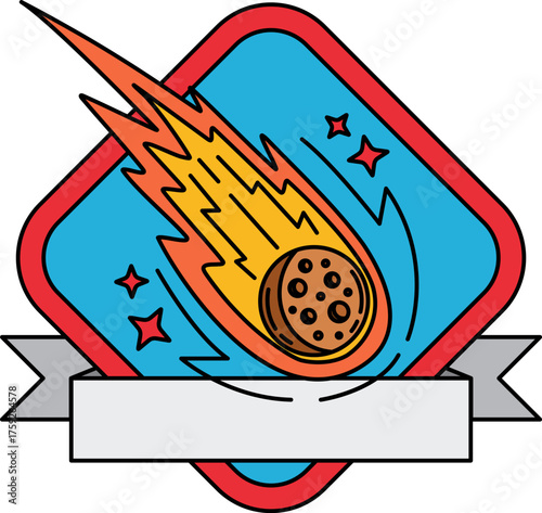 logotype icon of A meteorite