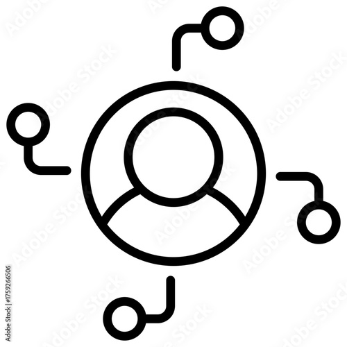 Delegation Outline Icon