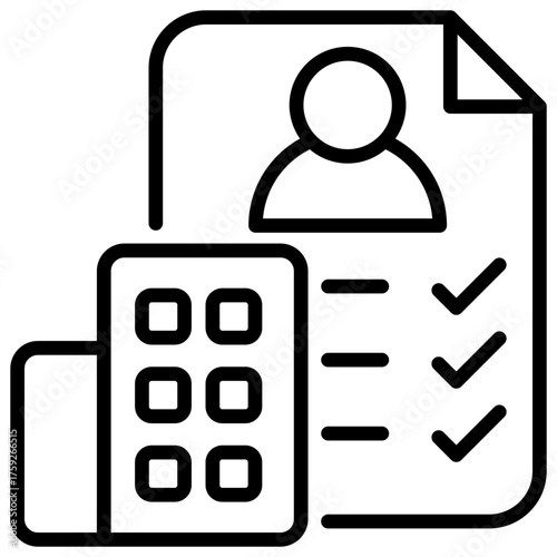 Mandate Outline Icon