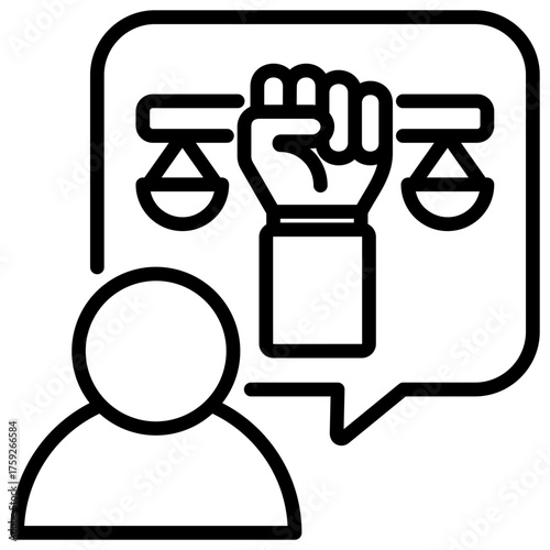 Entitlement Outline Icon