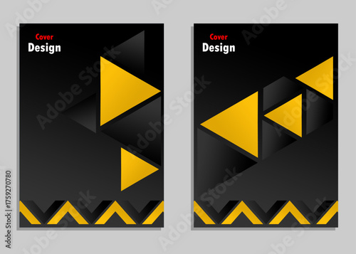 Book Cover Design Template in A4 size. Adaptable for Brochures, Annual Reports, Magazines, Posters, Business Presentations, Portfolios, Flyers, Banners, and Websites.