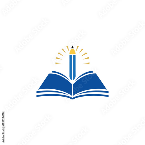 Modern education vector logo ideas symbolizing learning, innovation, and knowledge. Perfect for schools, universities, online courses, coaching centres, or educational