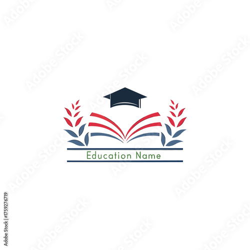 Modern education vector logo ideas symbolizing learning, innovation, and knowledge. Perfect for schools, universities, online courses, coaching centres, or educational