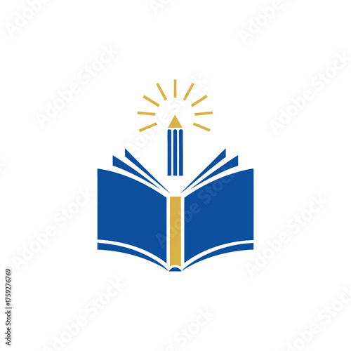 Modern education vector logo ideas symbolizing learning, innovation, and knowledge. Perfect for schools, universities, online courses, coaching centres, or educational