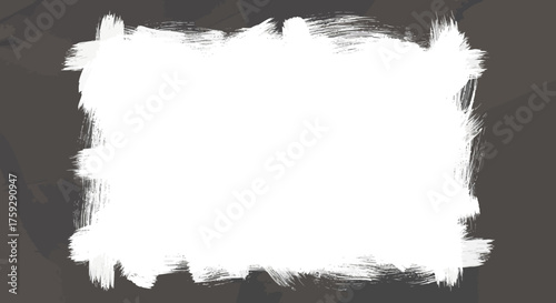 A textured background featuring a distressed white brushstroke frame ideal for graphic design and artistic compositions