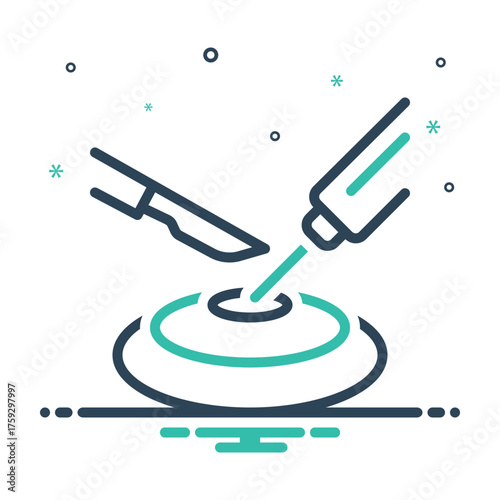 Mix icon for minimally invasive surgery