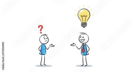 Discovering a brilliant idea through collaborative problem solving and shared insight.