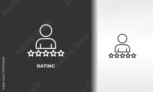 Rating Vector, Icon Or Logo Sign Isolated Symbol Illustration