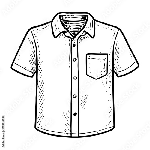 Short Sleeve Button Shirt