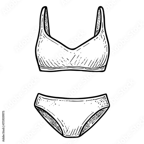 Simple Bikini Set