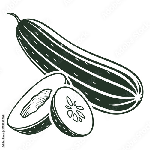 cucumber vector