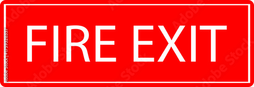 Emergency Exit Icon. Vector illustration of running man and exit door sign. Escape and evacuation symbol. Various exit sign isolated white background.Evacuation and relocation of people to safety.